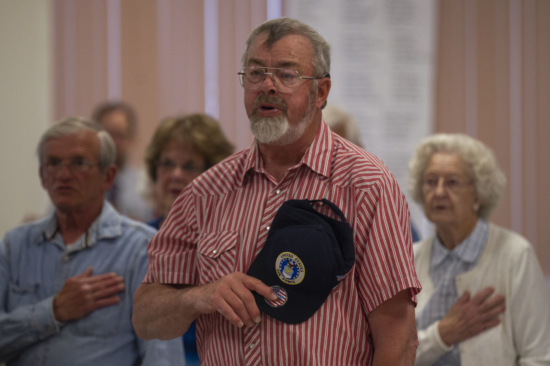 WWII veterans lunch